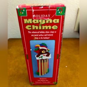 Christmas Teddy Bear Magnet